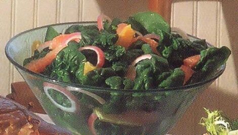 Food for New Year's: Citrus Spinach Salad Image